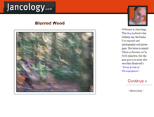Tablet Screenshot of jancology.com